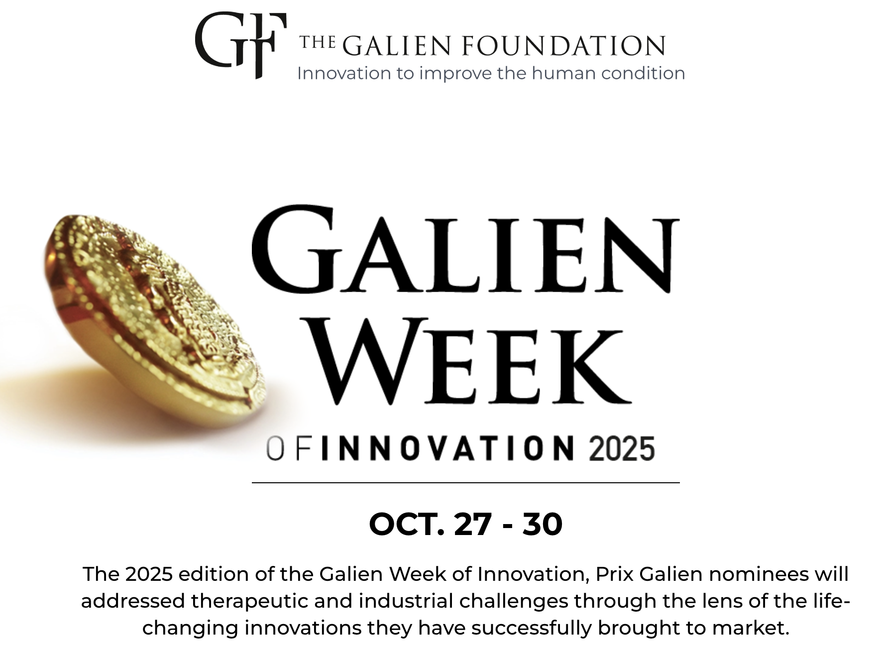 ok logo galien week 2025